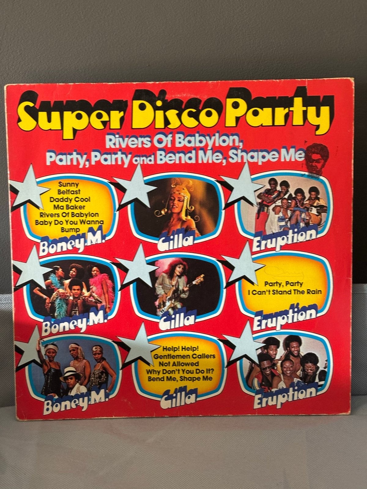 Super Disco Party LP (1978) - Boney M., Eruption, Gilla, Cd's en Dvd's, Complilatie, Ophalen of Verzenden, Gebruikt, 12 inch