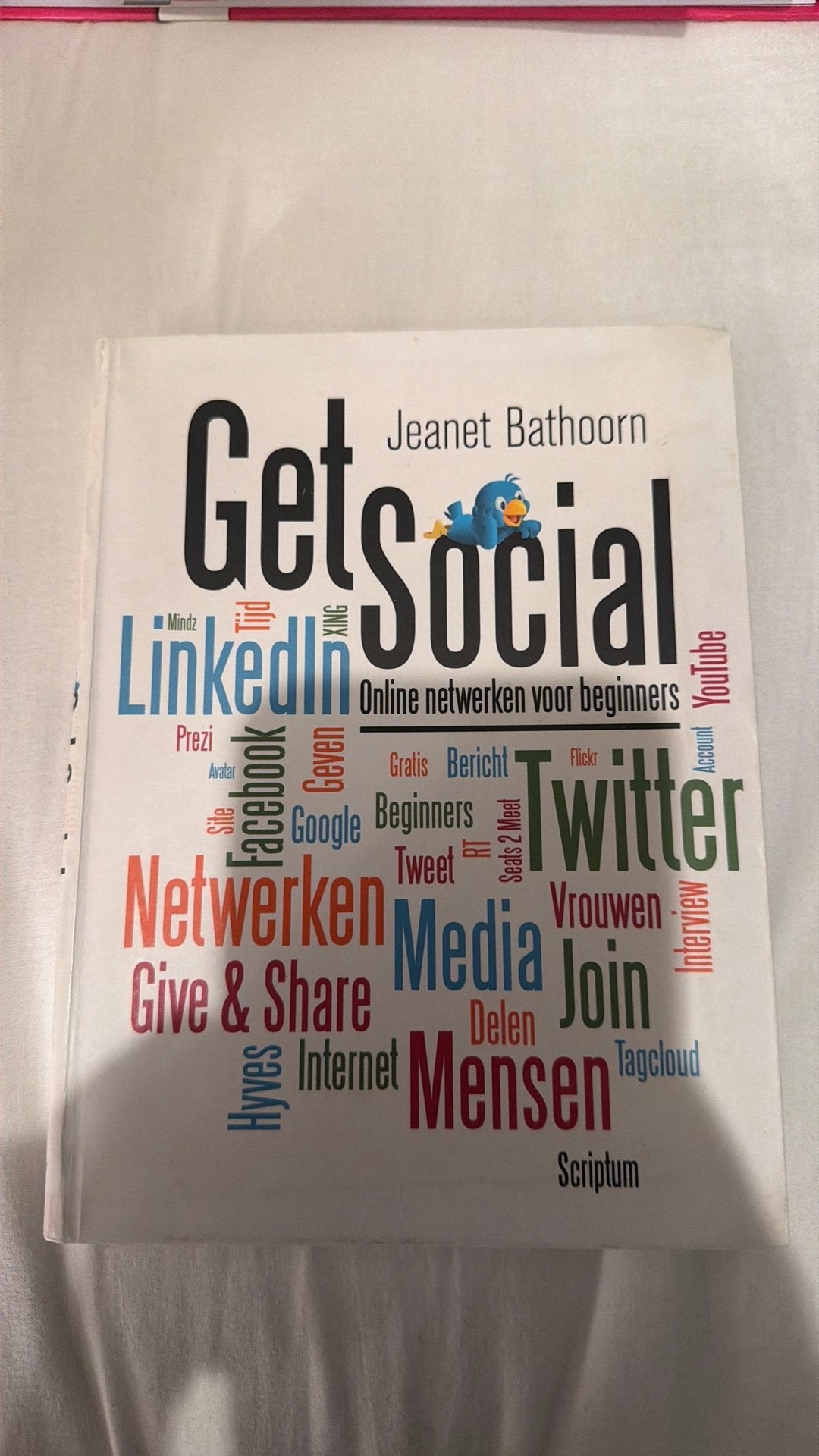 Get social, Ophalen of Verzenden, Zo goed als nieuw, Overige onderwerpen