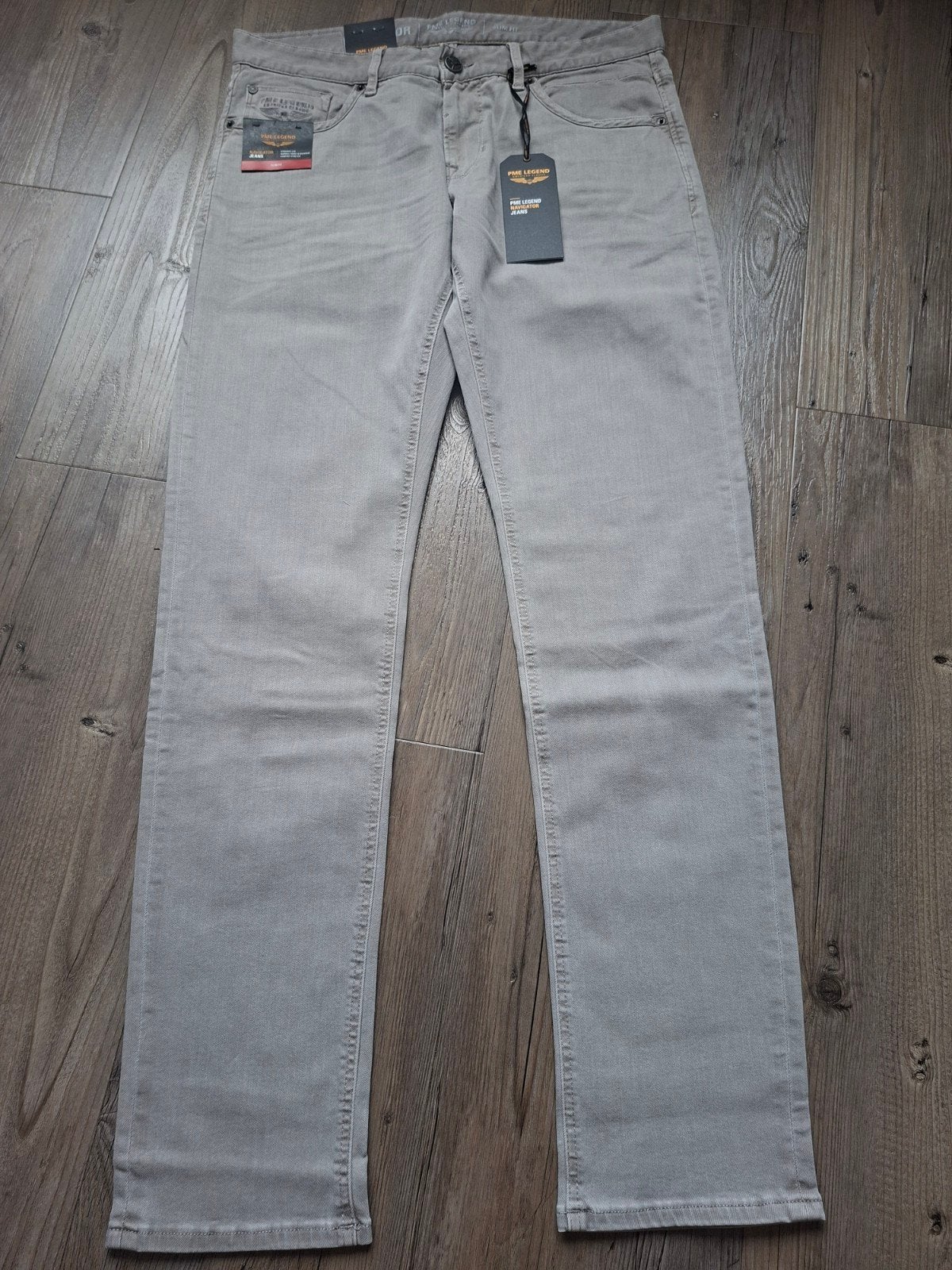 PME LEGEND Navigator slimfit jeans W35 L34 3 voor €149,95, Nieuw, Ophalen of Verzenden, W33 - W34 (confectie 48/50), Grijs