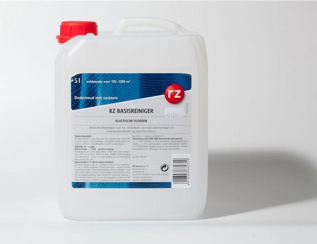 RZ Basisreiniger voor Elastische Vloeren - 5L, Ophalen