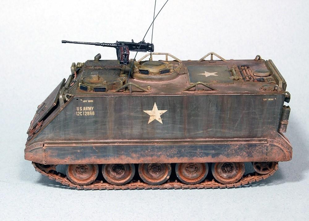 Tamiya 1:35 M113 US Armoured Personnel Carrier w. crew, Hobby en Vrije tijd, Tank, 1:32 tot 1:50, Nieuw, Ophalen of Verzenden