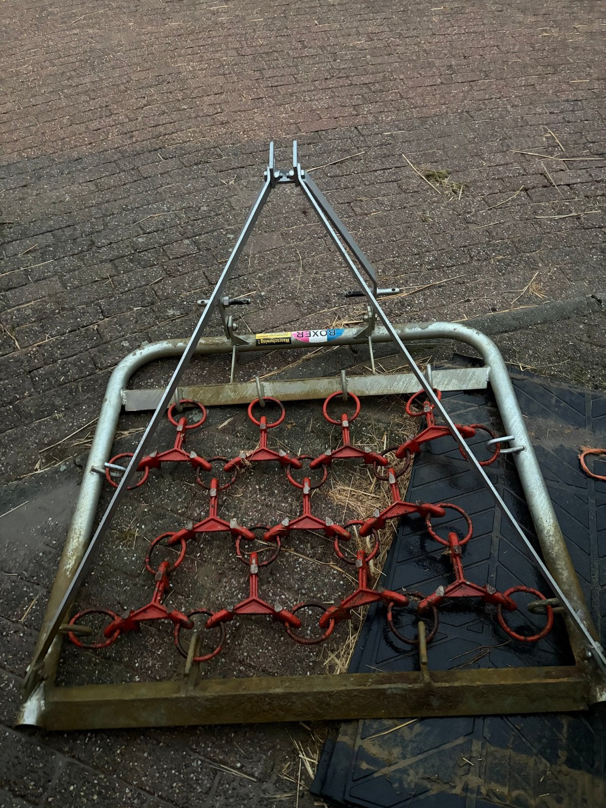 Weidesleep Boxer, Ophalen, Veehouderij, Weidebouw