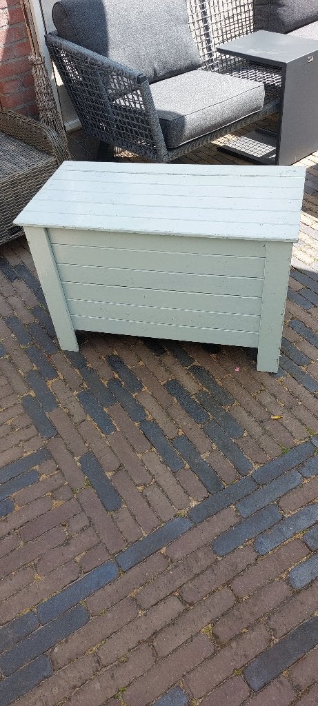 Houten opbergkist / speelgoedkist, Ophalen, Gebruikt, Overige typen