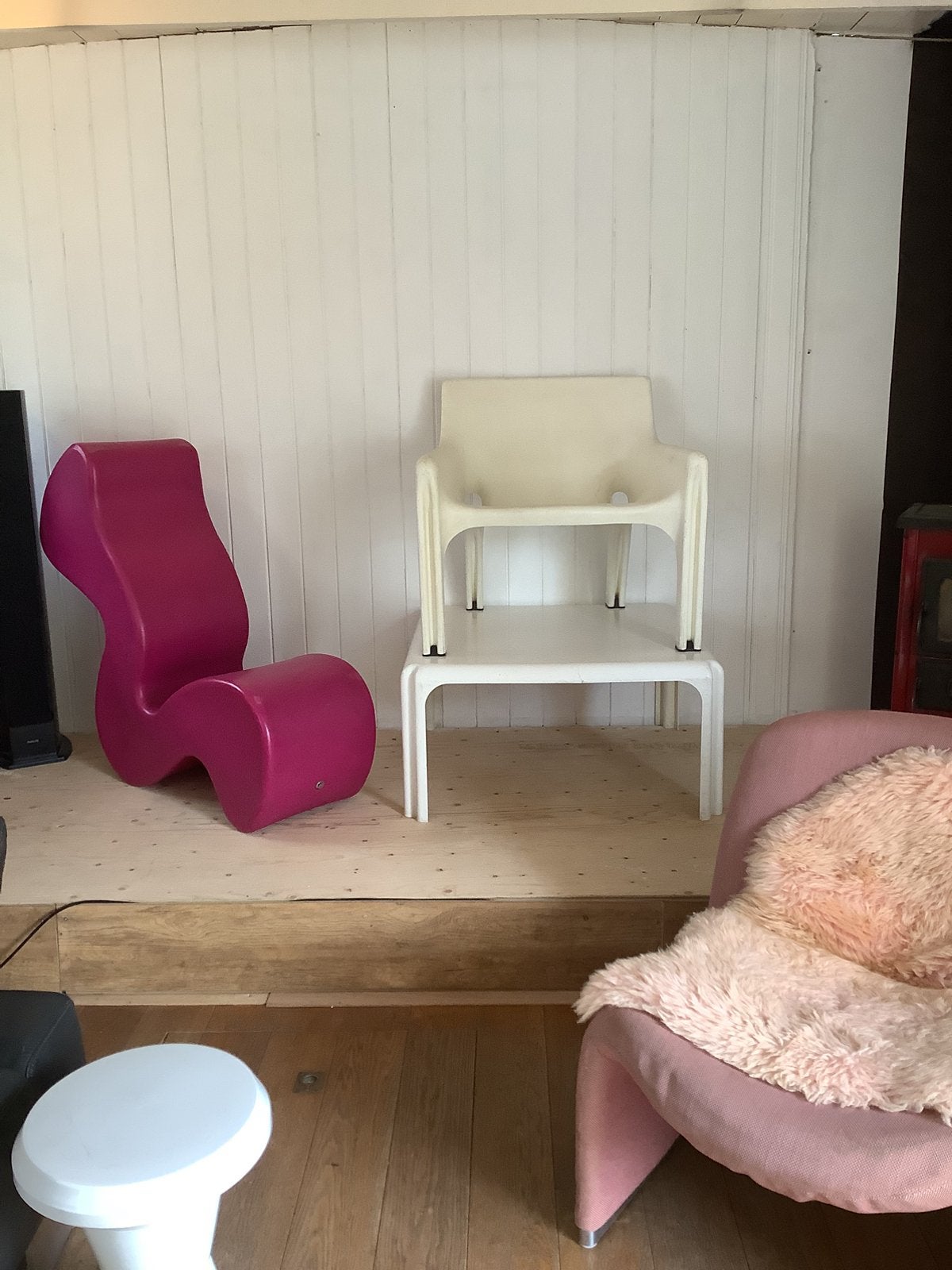 Vico Magistretti  design, Tuin en Terras, Tuinstoelen, Gebruikt, Kunststof, Ophalen