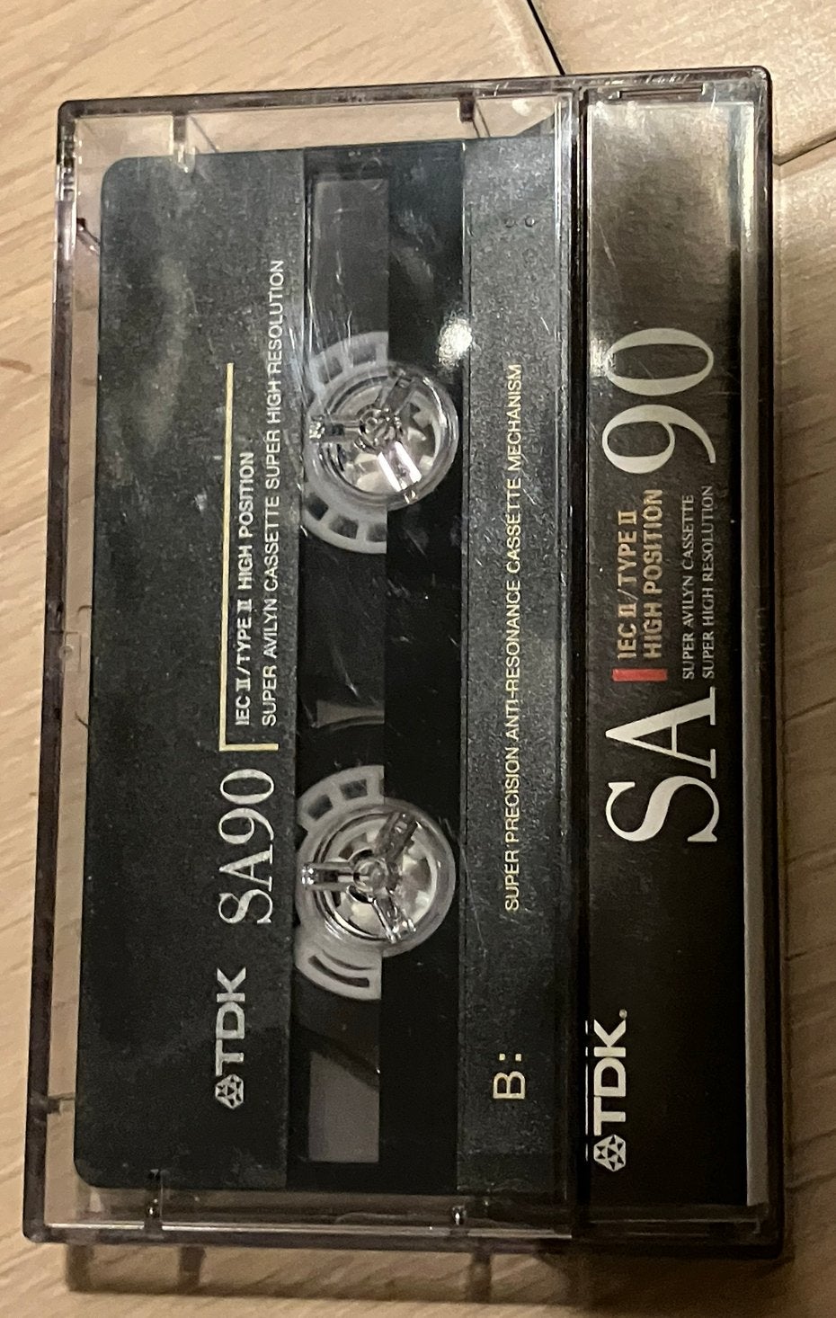 TDK SA90 Type II Cassettebandje - Gebruikt, Ophalen of Verzenden, Gebruikt, 1 bandje, Origineel