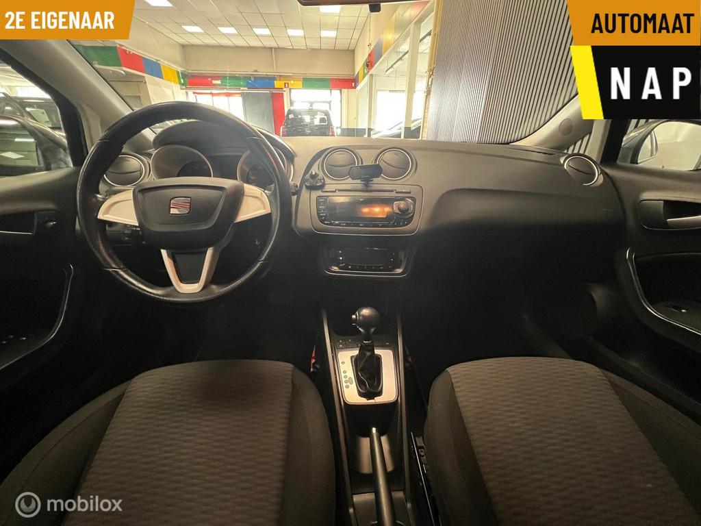 Seat Ibiza 1.2 TSI Sport Automaat | NAP | 2e eigenaar, Auto's, Euro 5, Stof, Zwart, 4 cilinders