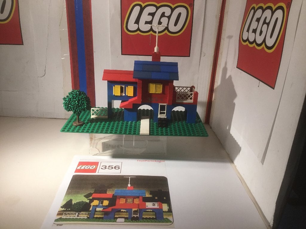 Lego set 356 Swiss villa ( 1973), Gebruikt, Lego, Ophalen of Verzenden, Compleet