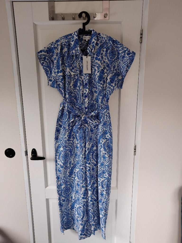 Lollys Laundry zomer jumpsuit nieuw maat L blauw -wit, Ophalen of Verzenden, Nieuw, Maat 42/44 (L), Blauw