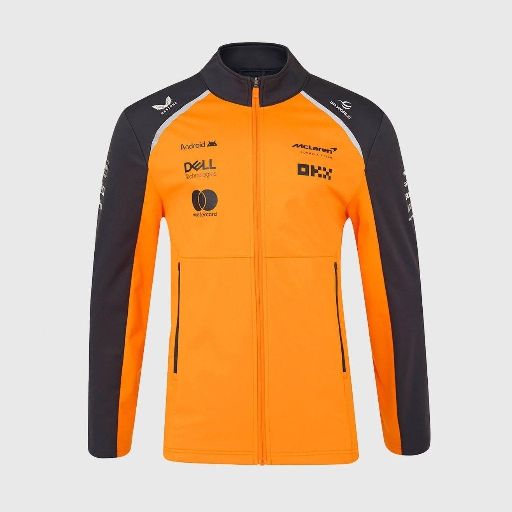 ✅ Mc Laren formule 1 jas soft shell XXL 2025, Ophalen, Nieuw, Overige maten, Oranje