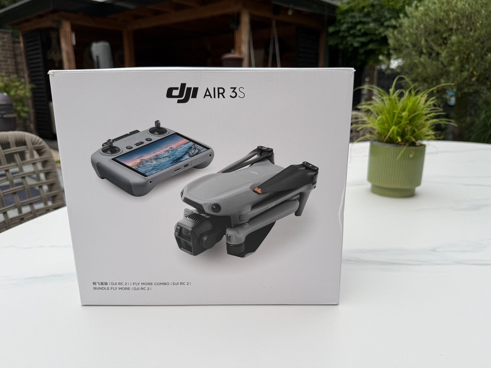 DJI Air 3S drone fly more combo, Cameradrone, Zo goed als nieuw, DJI, Topkwaliteit