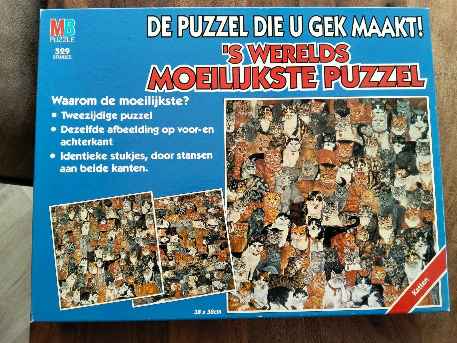 Poezen puzzel, Ophalen, 500 t/m 1500 stukjes