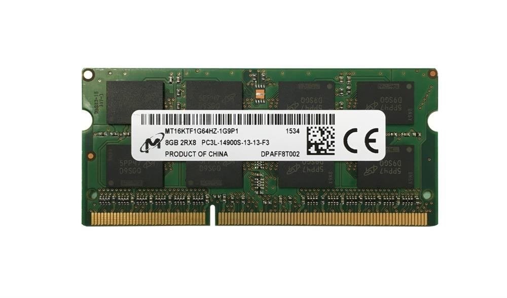 Micron8GB DDR3L 1866MHz SODIMM PC3-14900 MT16KTF1G64HZ-1G9P1, Computers en Software, RAM geheugen, 8 GB, DDR3, Ophalen of Verzenden