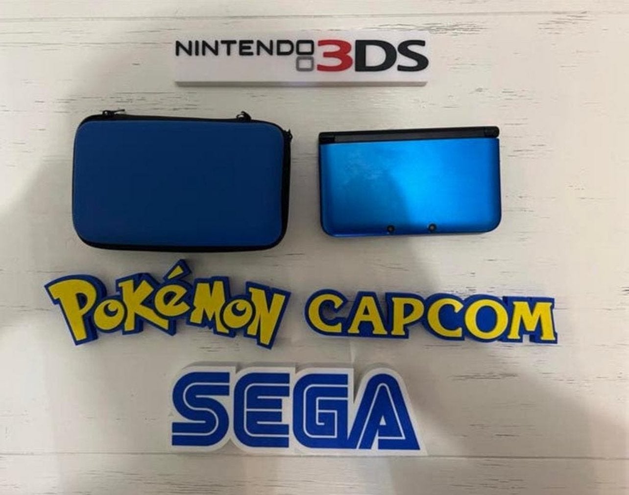Nintendo 3DS XL Blauw incl accessoires en diverse spellen, Spelcomputers en Games, Spelcomputers | Nintendo 2DS en 3DS, Blauw