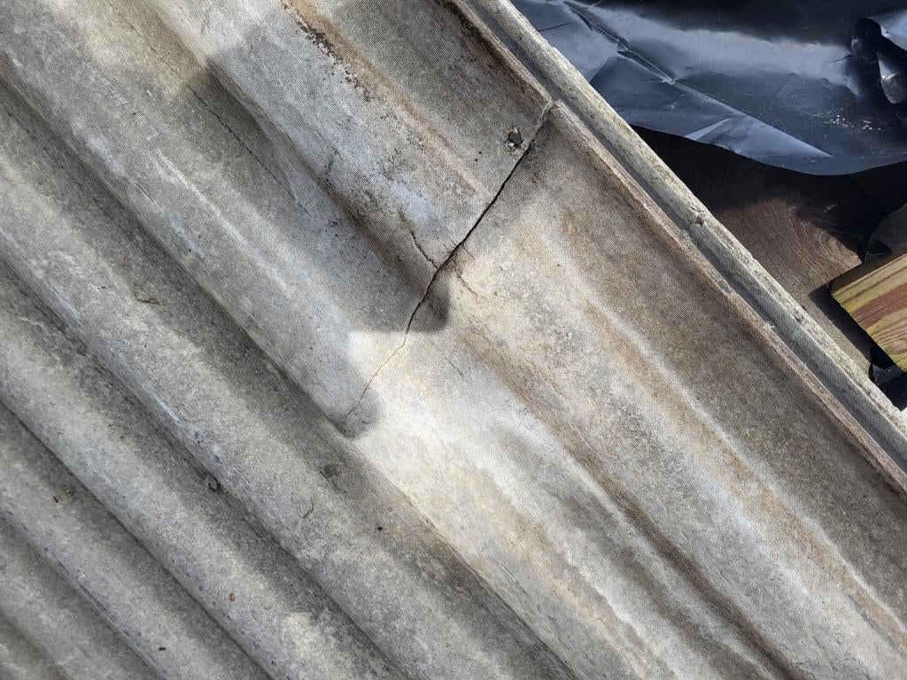 Gebruikte Golfplaten 1M x 2.50M - 2 stuks over, Gebruikt, Zwart, Ophalen of Verzenden, 15 m² of meer