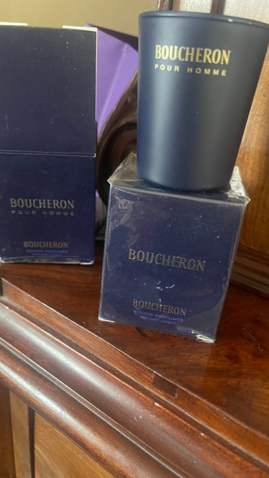 Nieuwe geurkaars van Boucheron in verpakking, Ophalen of Verzenden, Nieuw