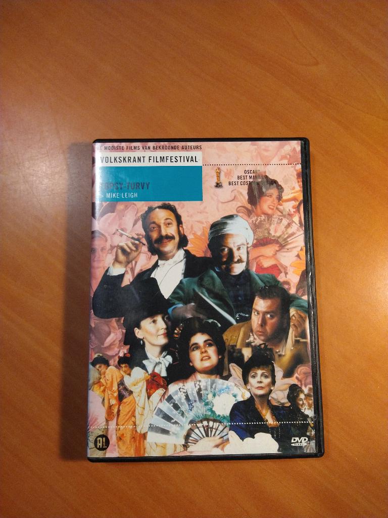 DVD Topsy-Turvy., Alle leeftijden, Ophalen of Verzenden, Zo goed als nieuw, Romantische komedie