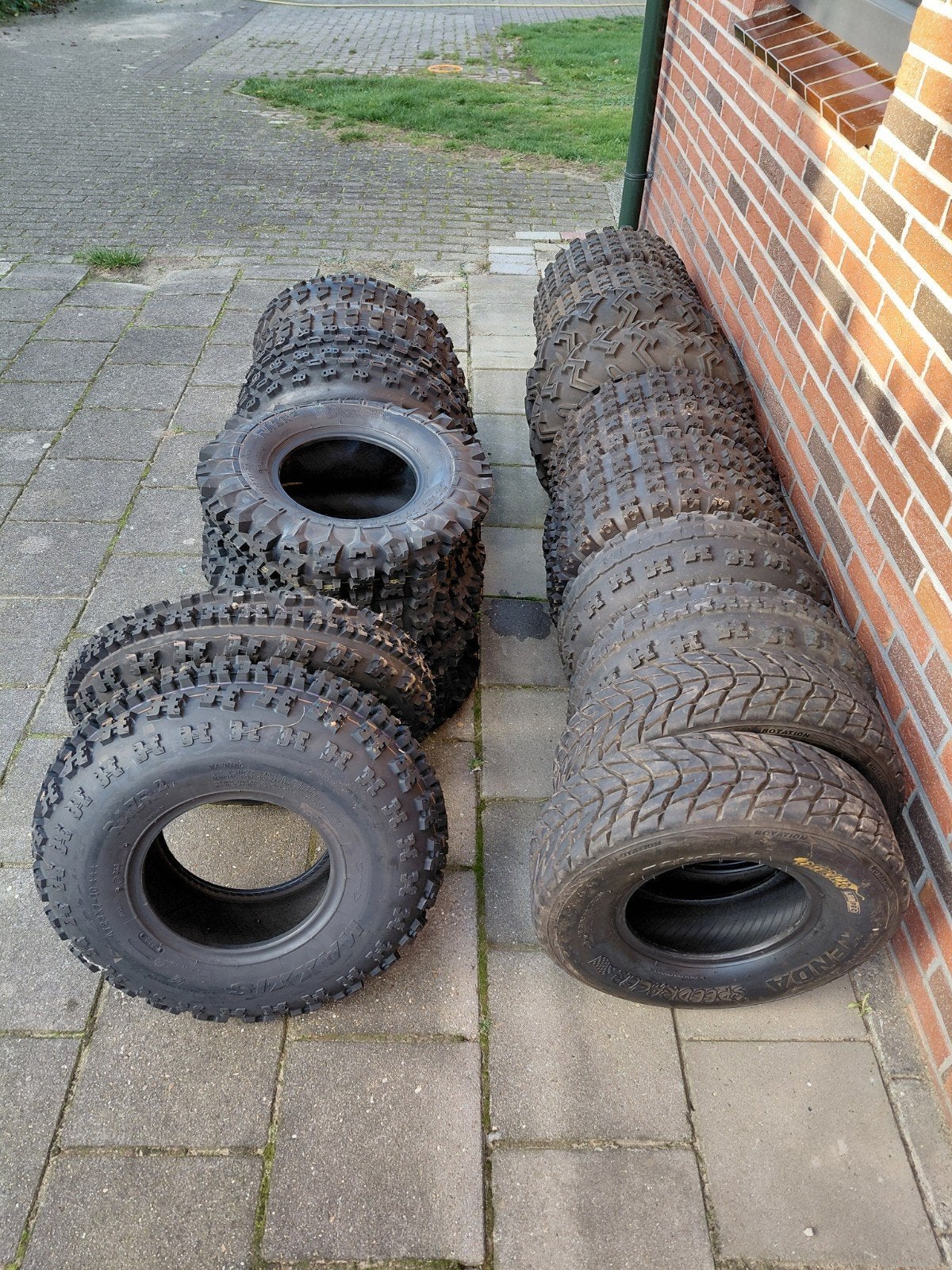 quad banden, Ophalen of Verzenden, Gebruikt