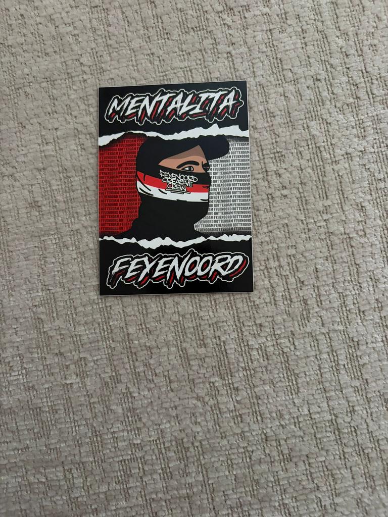 Feyenoord sticker, Verzenden, Nieuw, Overige typen
