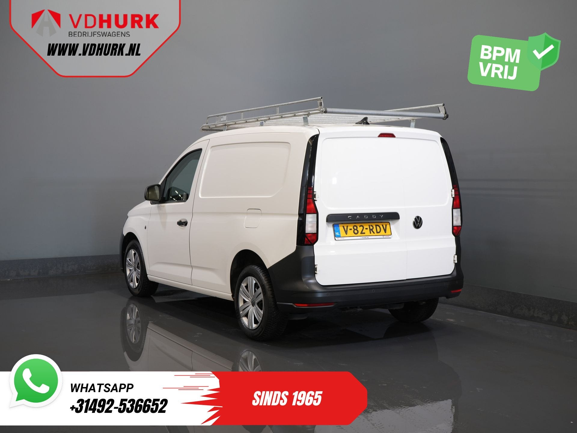 Volkswagen Caddy Cargo 2.0 TDI 100 pk Carplay/ Imperiaal/ Cr, Auto's, Voorwielaandrijving, Gebruikt, 4 cilinders, Volkswagen