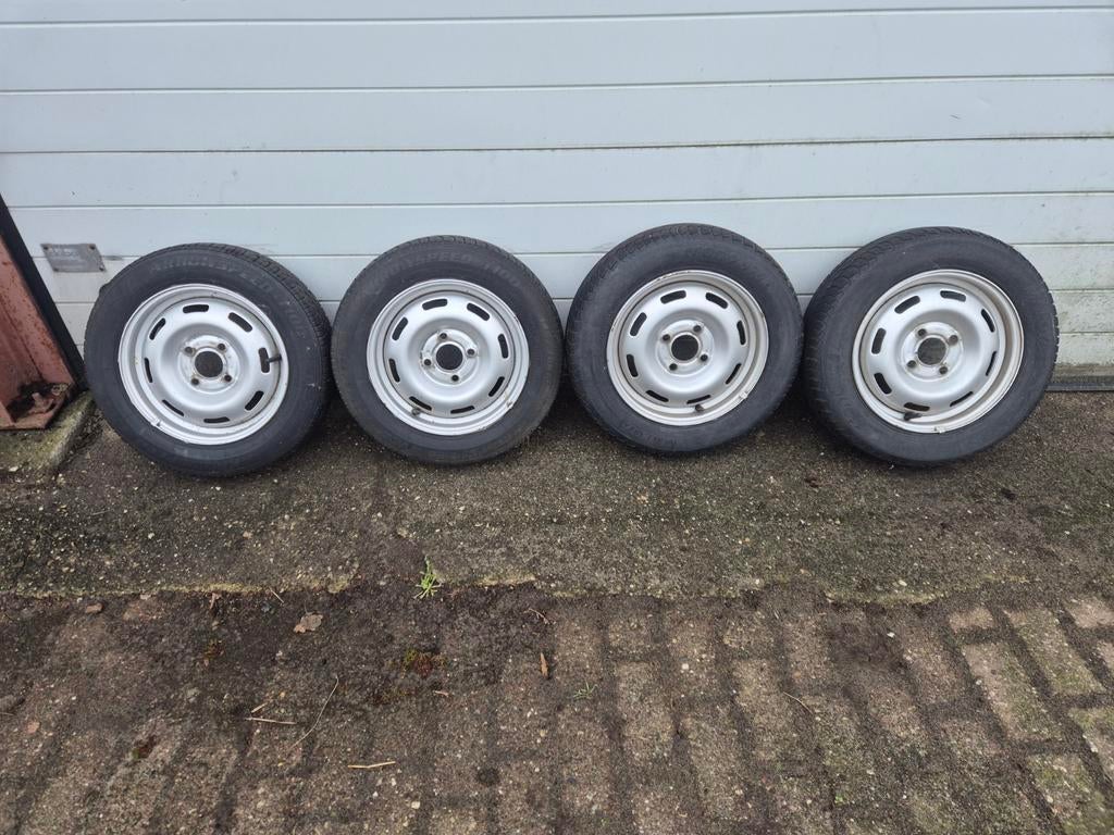 Renault Super 5 Velgen - 13 Inch, Auto-onderdelen, Banden en Velgen, Ophalen, Gebruikt, Winterbanden, Personenwagen