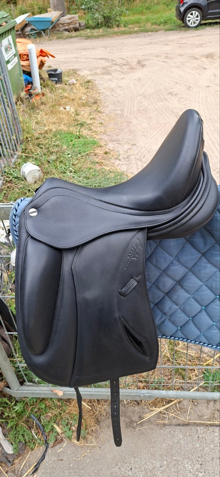 Erreplus dressuurzadel, Ophalen, Dressuur, M (17 inch), Zo goed als nieuw