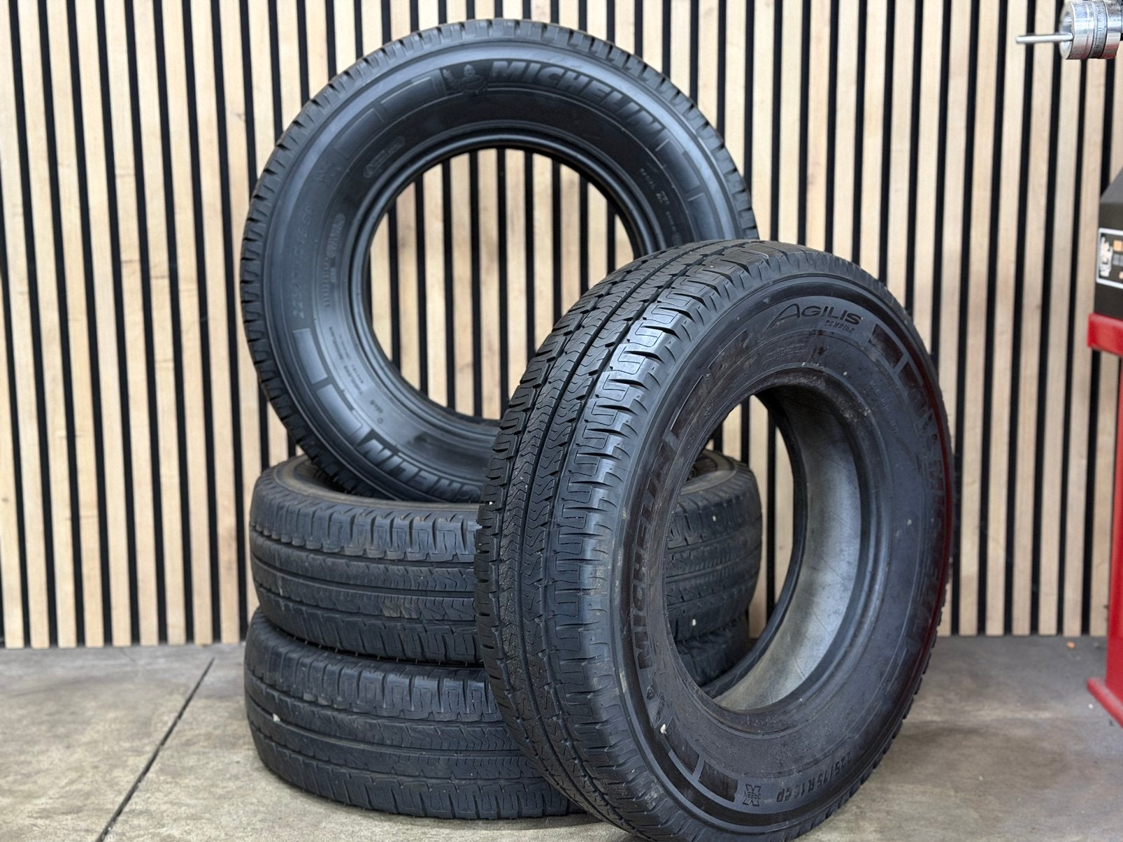 4x 225/75R16C Michelin Camper zomer DEMO DOT22 €320 all in, Ophalen, Bestelwagen, 16 inch, Nieuw