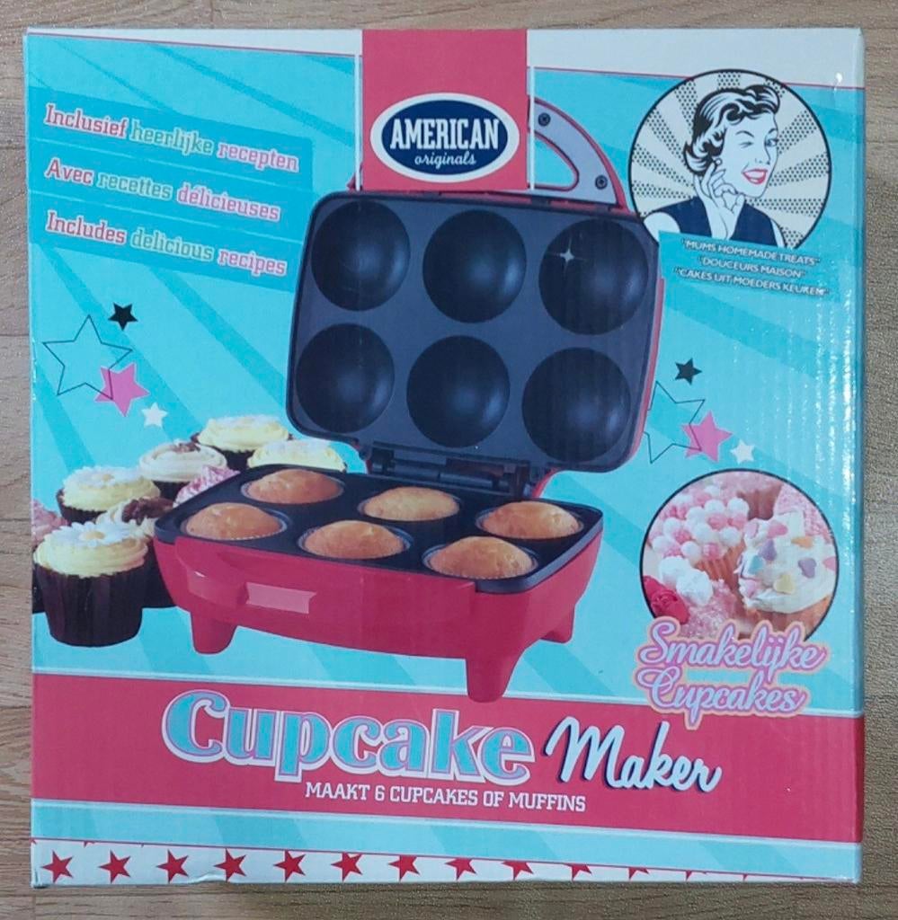 Cupcake Maker MAAKT 6 CUPCAKES
OF MUFPINS Voor €20, Ophalen of Verzenden, Nieuw, Cupcakes, Bakvorm