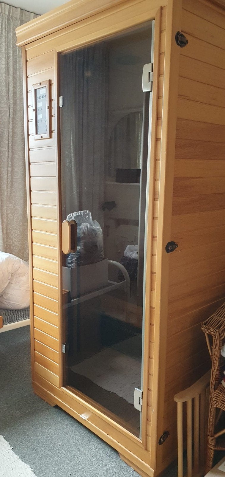Infrarood sauna - Zo goed als nieuw, Ophalen, Zo goed als nieuw, Infrarood, Complete sauna