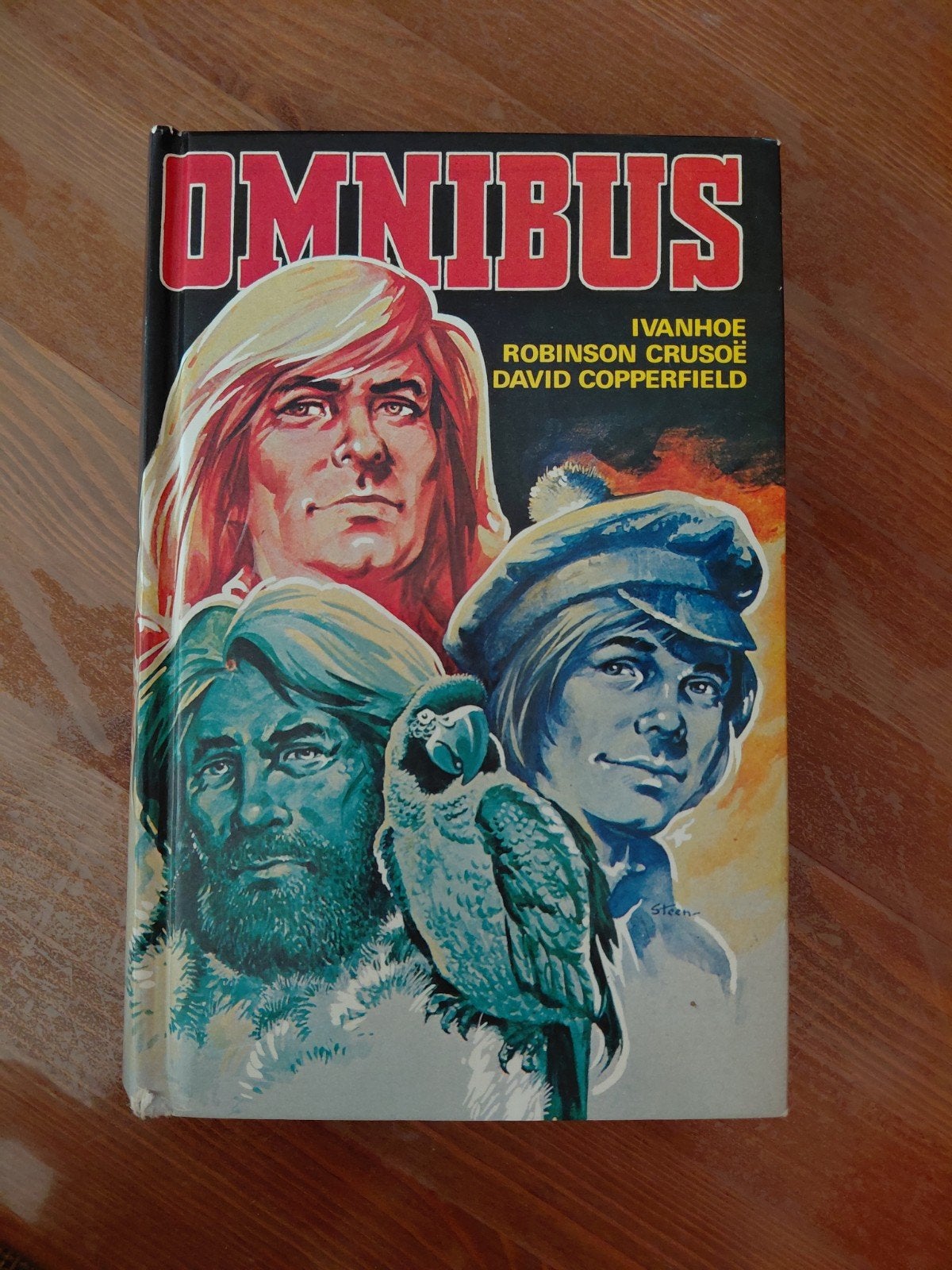 Omnibus Ivanhoe, Robinson Crusoë, David Copperfield, Antiek en Kunst, Ophalen of Verzenden
