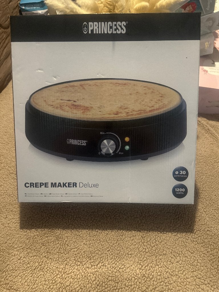 Pannenkoekenmaker, Huis en Inrichting, Keuken | Keukenbenodigdheden, Ophalen, Overige typen, Nieuw, Zwart