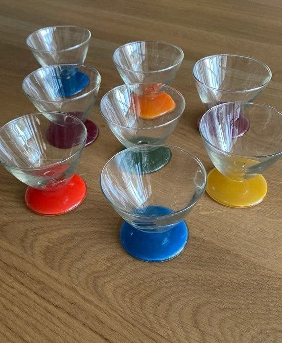 Antieke glazen schaaltjes/coupes - onbeschadigd, Verzamelen, Ophalen of Verzenden, Gebruikt, Overige typen