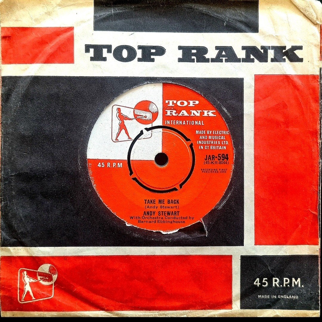7"/SINGLE  ANDY STEWART - Take Me Back, Ophalen of Verzenden, Gebruikt, Pop