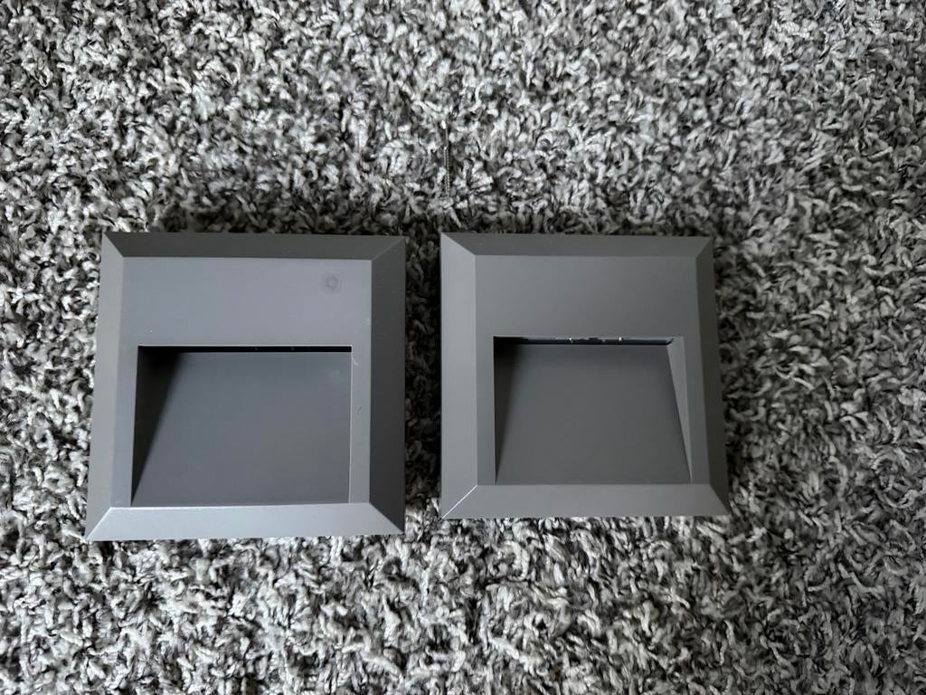 QAZQA LED wandlamp 90628 - 2 stuks - IP65 Buitenlamp, Ophalen, Kunststof, Minder dan 50 watt, Wandlamp