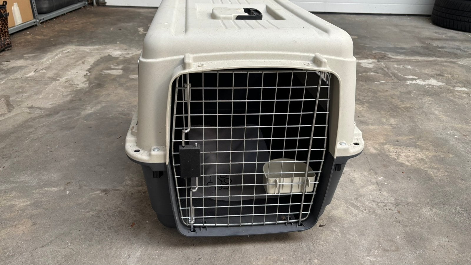 Transportbox hond M 67x53x47 Nomad M tot 15kg autobench, Ophalen, Zo goed als nieuw, 65 tot 100 cm