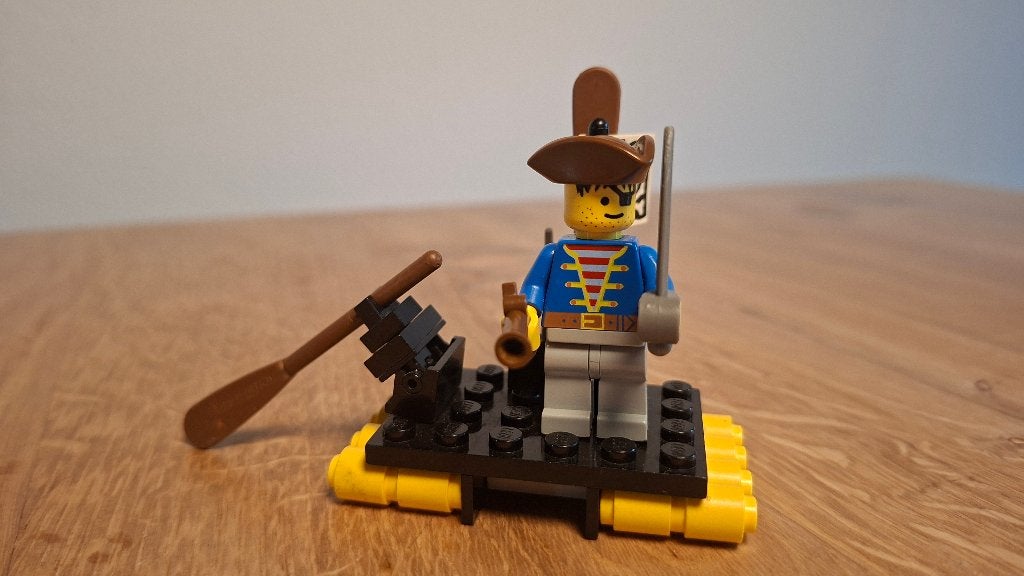LEGO 6234 Renegade's Raft – compleet met boekje, Lego, Compleet, Zo goed als nieuw, Complete set
