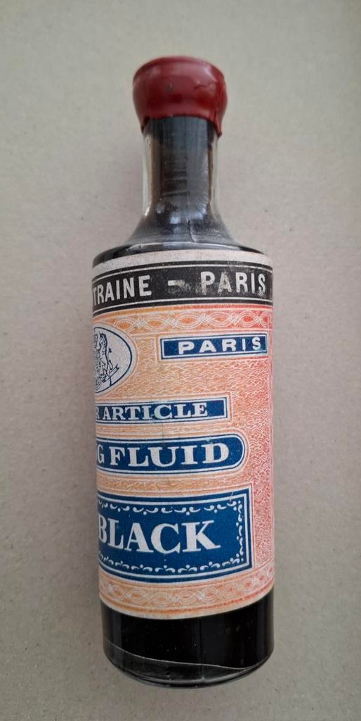 Antieke inktfles V. Chantraine Parijs - Schrijfbenodigdheden, Verzenden
