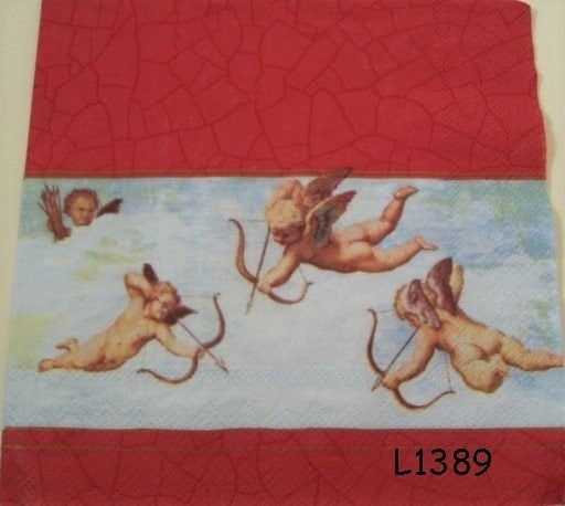 Servetten decoupage/bullet journal * engelen L1389, Verzenden, Nieuw