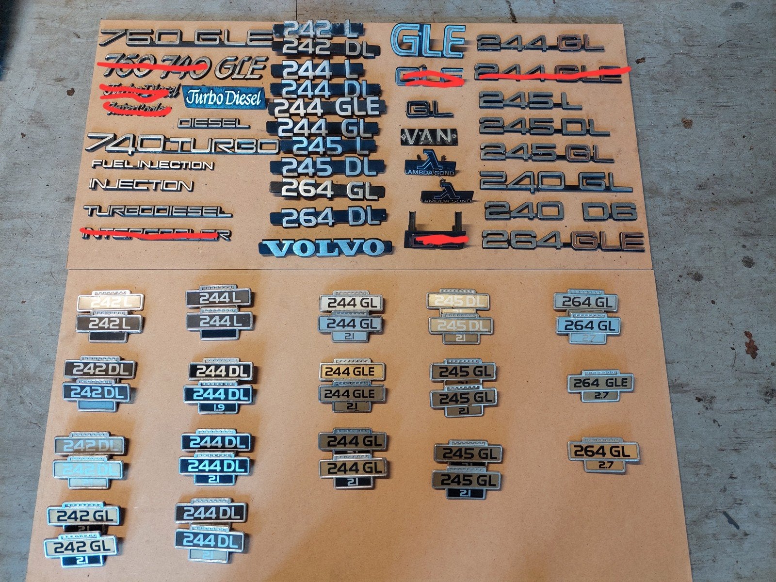 Volvo emblemen, Ophalen of Verzenden, Gebruikt, Volvo