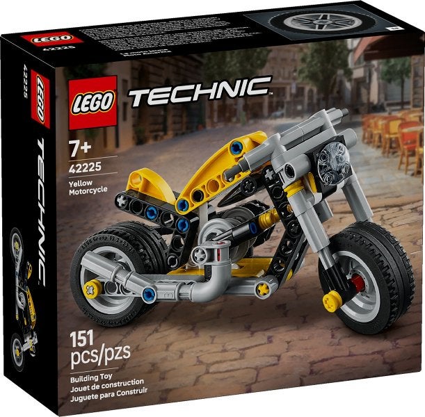 Lego Technic set 42225 Gele motor, Lego, Nieuw, Ophalen of Verzenden, Technic