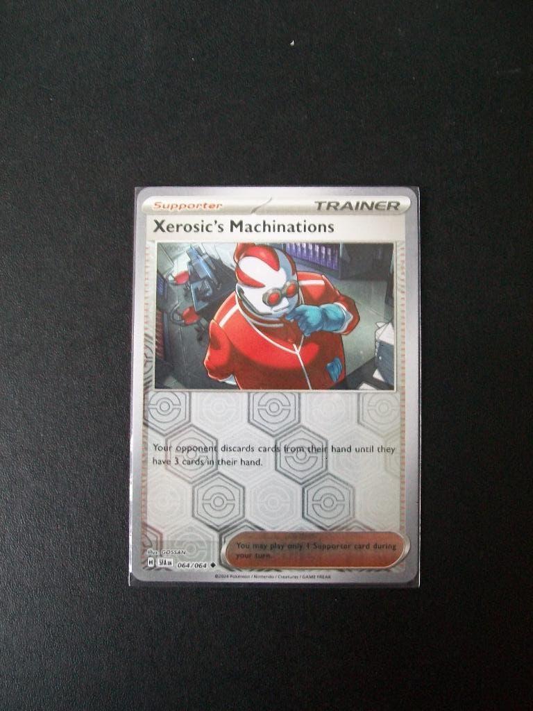 1741: Nieuwe Pokemon Kaart holofoil XEROSIC's MACHINATIONS, Verzenden, Nieuw, Losse kaart, Foil