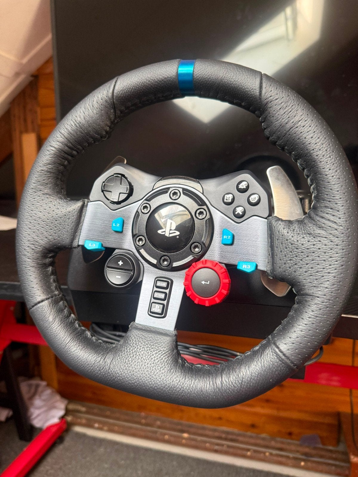logitech g29, Ophalen, Zo goed als nieuw, Stuur of Pedalen, PlayStation 3