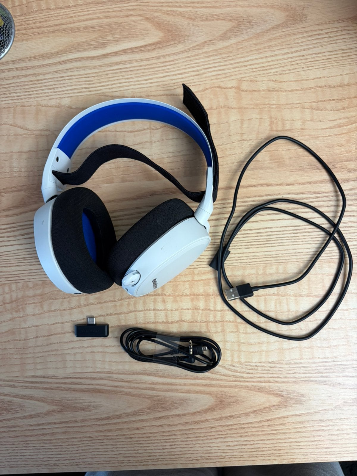 Steelseries Arctis 7P+ Wit, Ophalen, Draadloos, Over-ear, Gaming headset