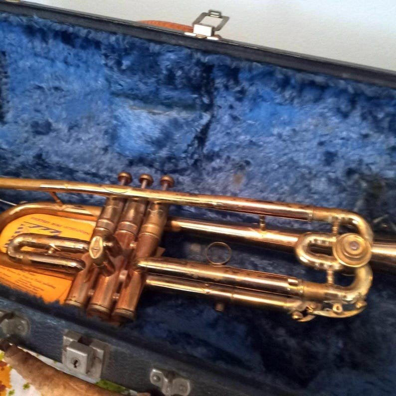 Vintage LTD Trompet uit de jaren '30 met koffer, Ophalen of Verzenden
