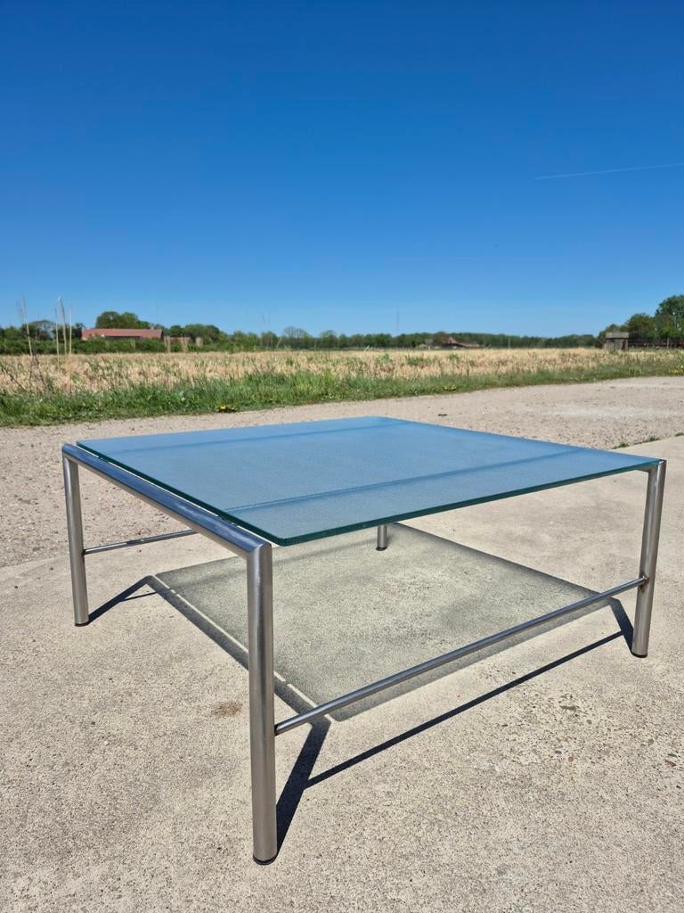 Vintage Martin Visser salontafel 86x80x39 cm spectrum, Huis en Inrichting, Tafels | Salontafels, Ophalen, Gebruikt, 100 tot 150 cm