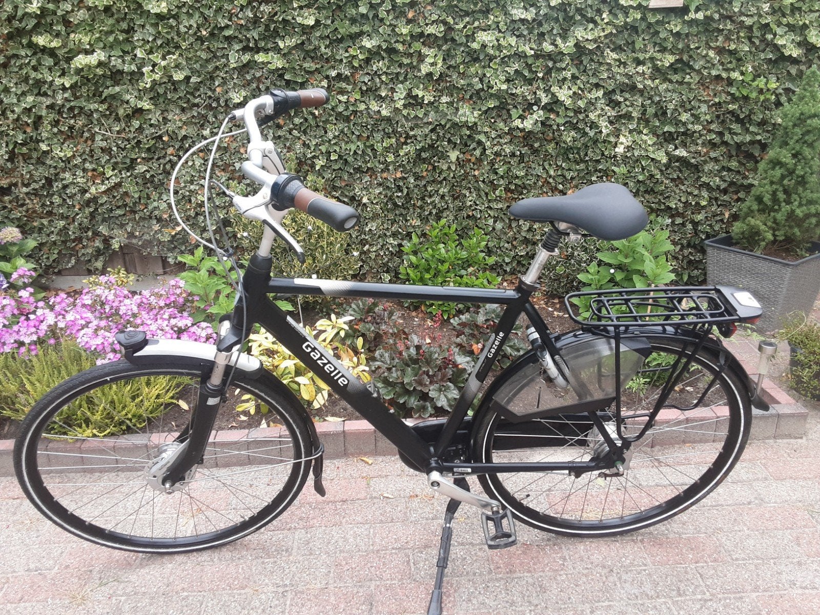 Gazelle orange comfort herenfiets, Fietsen en Brommers, Fietsen | Heren | Herenfietsen, Ophalen, Gebruikt, Versnellingen, 57 tot 61 cm