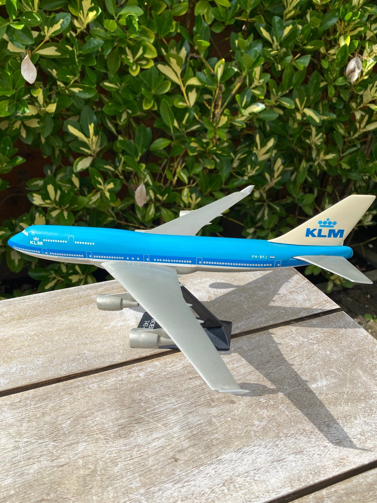 Model vliegtuig KLM Boeing 747-400, Ophalen, Zo goed als nieuw, Schaalmodel