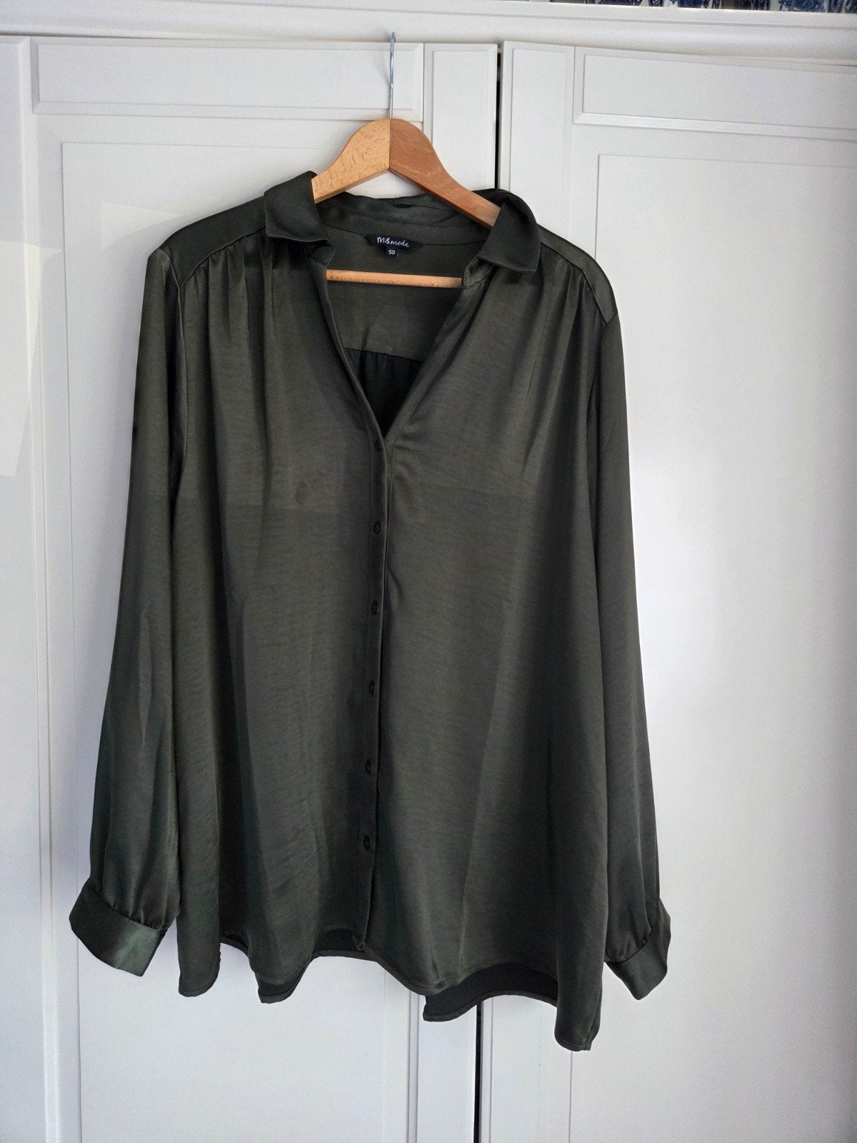 MS Mode  Blouse Maat 50 - Zo Goed Als Nieuw, Kleding | Dames, Grote Maten, Blouse of Tuniek, Ophalen of Verzenden, Zo goed als nieuw