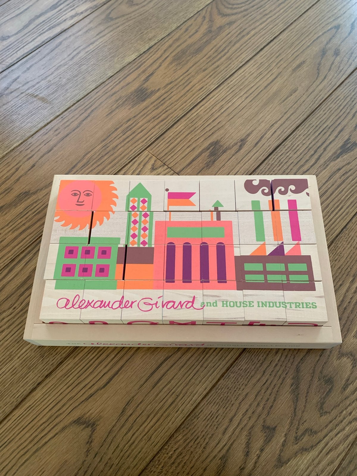Alexander Girard House Industries Houten Blokken Set, Ophalen of Verzenden, Zo goed als nieuw, Ontdekken