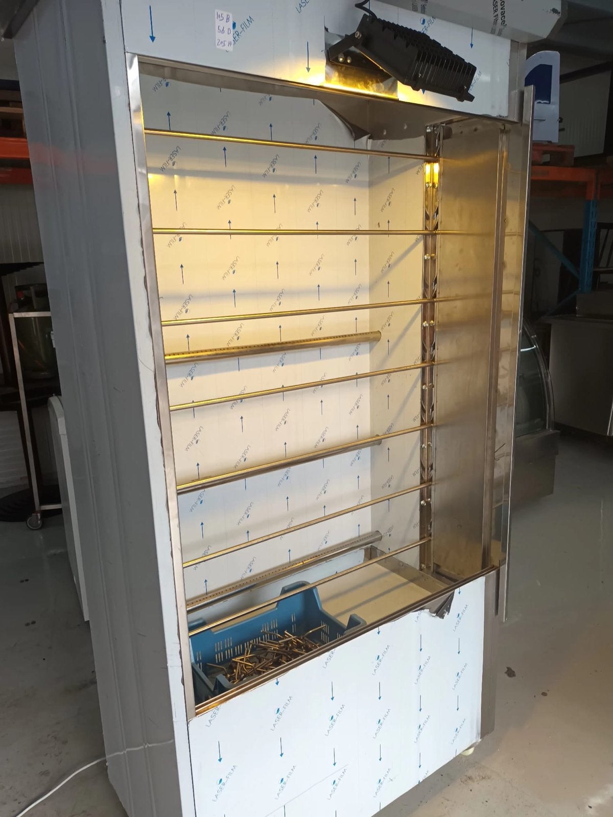 Professionele horeca Gas Rotisserie kip Grill new, Ophalen of Verzenden, Gebruikt, Fornuis, Frituur en Grillen