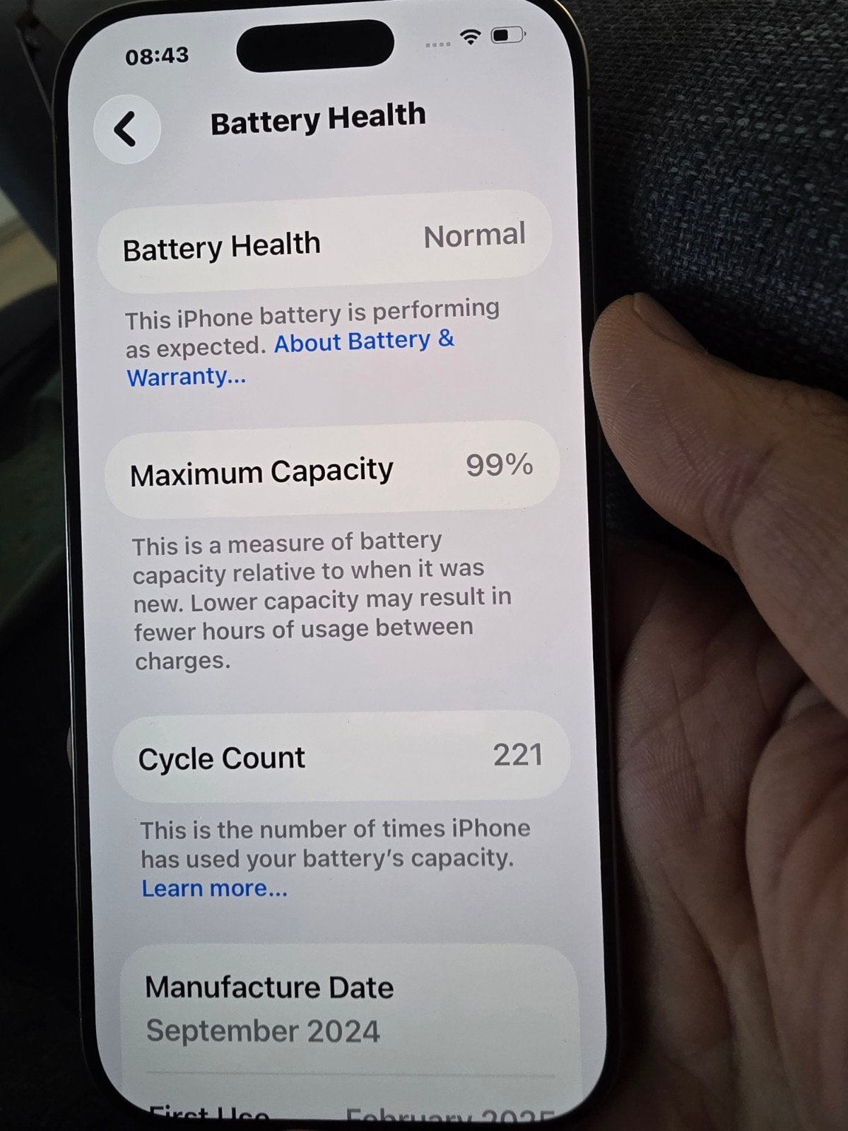 iPhone 16 Pro 128GB - Zo goed als nieuw met doos en kabel, 99 %, 128 GB, Zo goed als nieuw, Zonder simlock